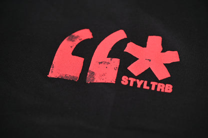 CHAOS - BLACK OVERSIZED T-SHIRT